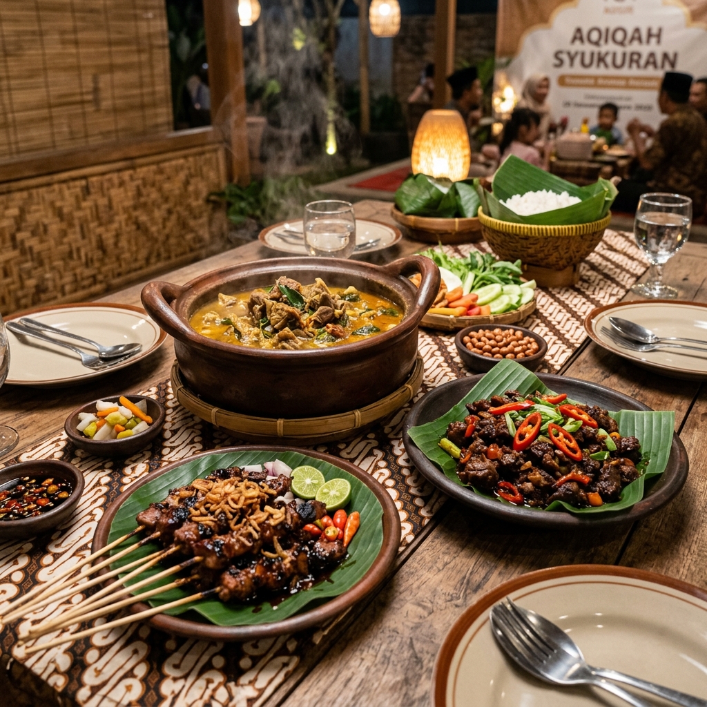 Resep & Kelezatan Menu Aqiqah Khas Jawa Timur: Sate, Gule, dan Krengsengan